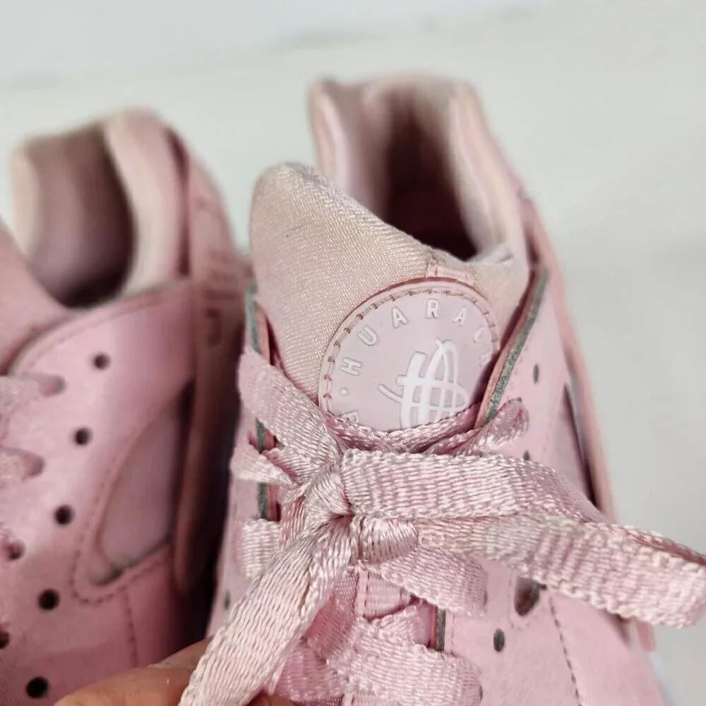 Nike Huarache Run SE Youth Size 7Y Prism Pink Athletic Shoes‎ 904538-600